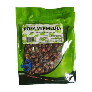 Chá Rosa Vermelha Premium 25g – Produto Natural Exclusivo em Oferta na Shopee