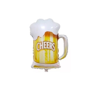 Balão Metalizado Caneca de Chopp 53x70cm 01 UN. Festa Boteco em Oferta na Shopee