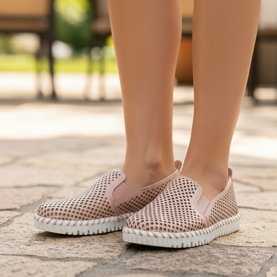 Tênis Slip On Casual Feminino Calce Fácil Bottero Twist Couro Legítimo Confortável Original Bottero em Oferta na Shopee