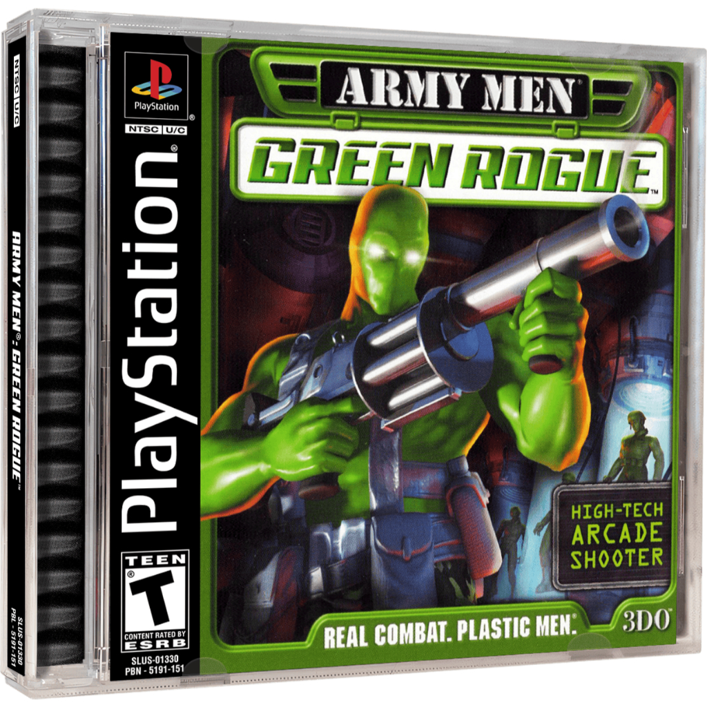 Army Men - Green Rouge - PS1