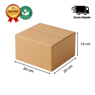 Kit com 25 Caixas de Papelão Reforçadas  – Perfeita para Transportes e Mudanças em Oferta na Shopee