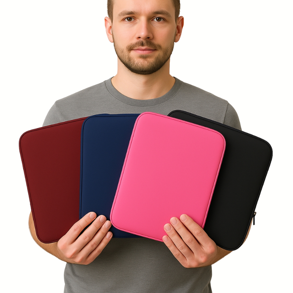 Case Pasta Capa de Notebook Case Macbook Resístente a Água Clássica Profissional Zíper Metal