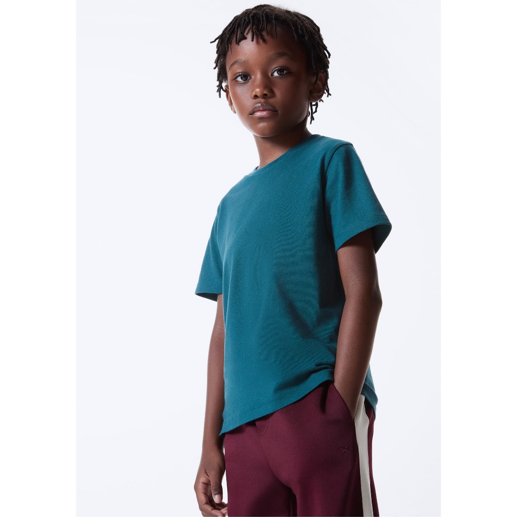 Camiseta Básica Infantil Menino Manga Curta Slim - Hering