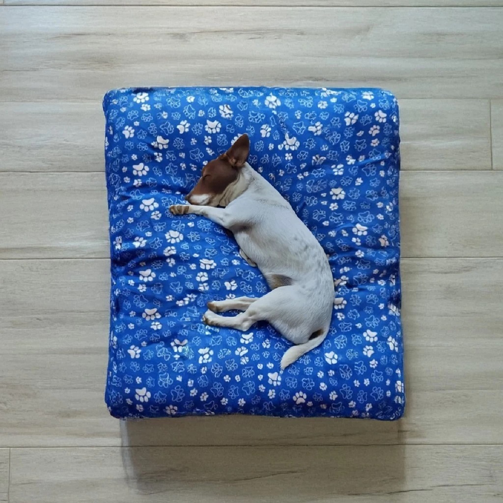 Cama Colchonete Almofada para Cachorro ou ''Gato Pet Pequeno Médio e Grande Lavável com Zíper estampas variadas