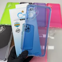 Capa Silicone Para Samsung A06 4G Space 3 Colorida- Capa + Pelicula 3D ou Só 1 Capinha