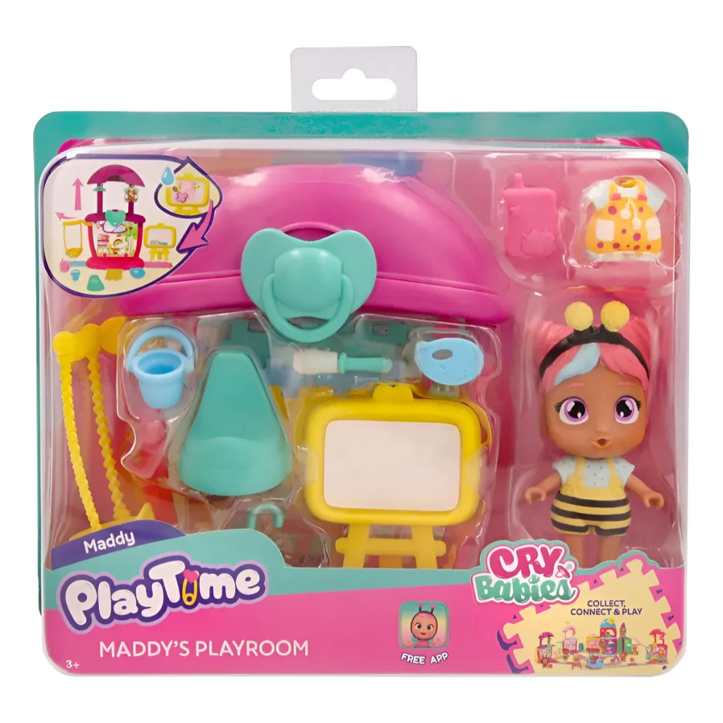Boneca Cry Babies Playtime Brinquedoteca Da Maddy - Br2466