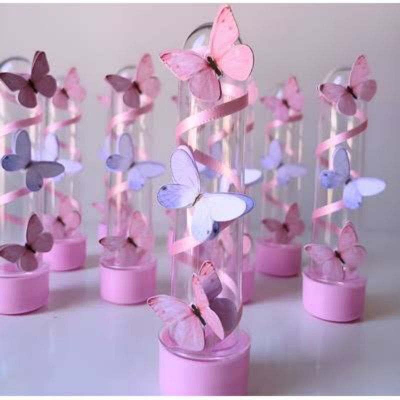 Tubetes Personalizado Jardim encantado 5 unid.