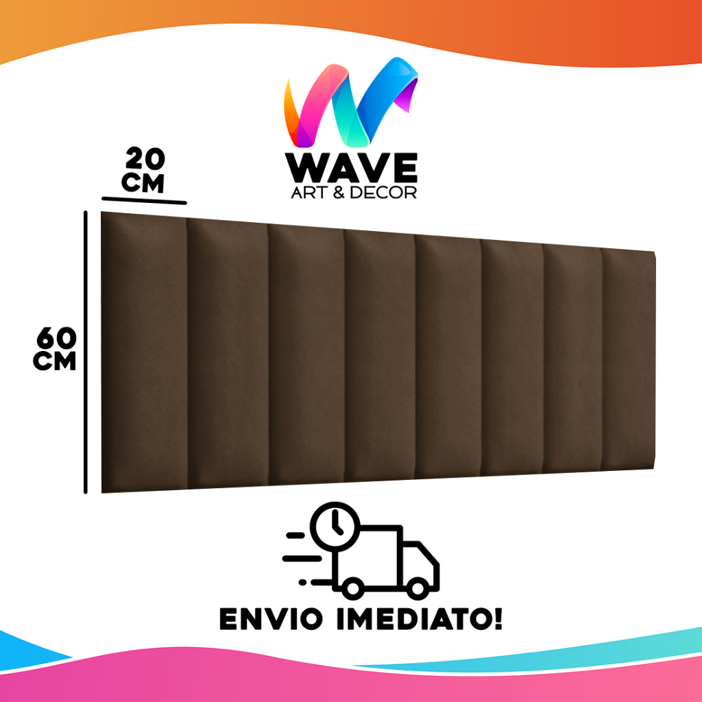 KIT CABECEIRAS CASAL 60X20cm PARA CAMA BOX DE CASAL SOLTEIRO QUEEN E KING  ENTREGA IMEDIATA!