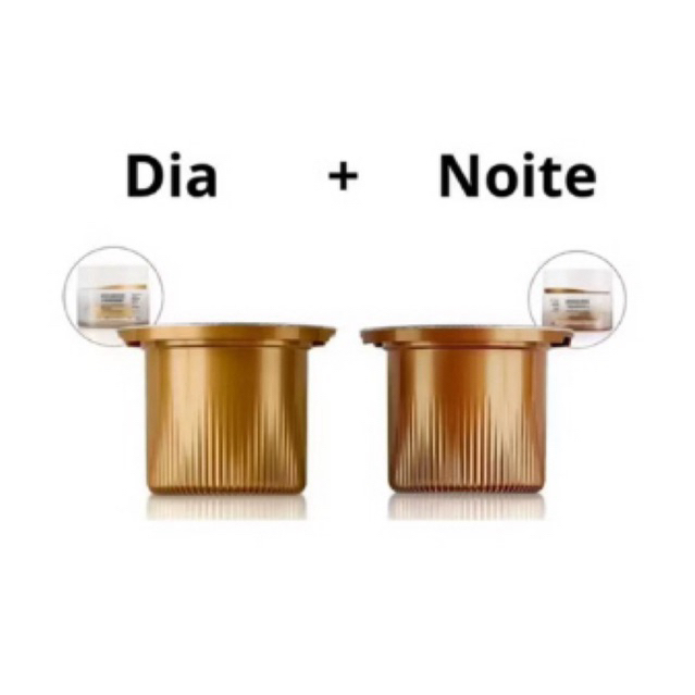 Kit Refil Chronos Derma Creme Antissinais Natura Dia + Noite 40g cada - 70+