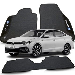 Jogo Tapete Borracha Volkswagen Virtus Ano 2017 2018 2019 2020 2021 2022 2023 2024 2025 em Oferta na Shopee