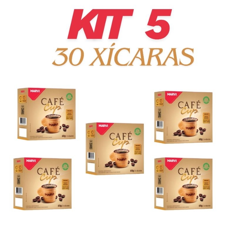 Kit Xícara Cafe Cup Casquinha Comestível Marvi 30 Unidades em Oferta na Shopee