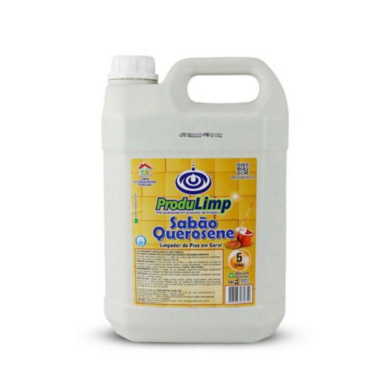 Sabão Querosene 5L Limpa da Brilho e Repelente concentrado Limpeza pesada desengordura limpa pisos e afasta insetos em Oferta na Shopee