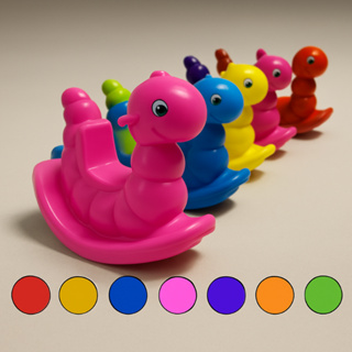 Gangorra Minhoca Balanço Criança Infantil Nhoca Click New Brinquedo em Oferta na Shopee