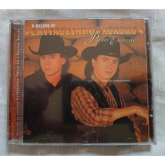 Cd Chitãozinho & Xororó - Pura Emoção - O Melhor de Chitãozinho & Xororó - Ótimo Estado