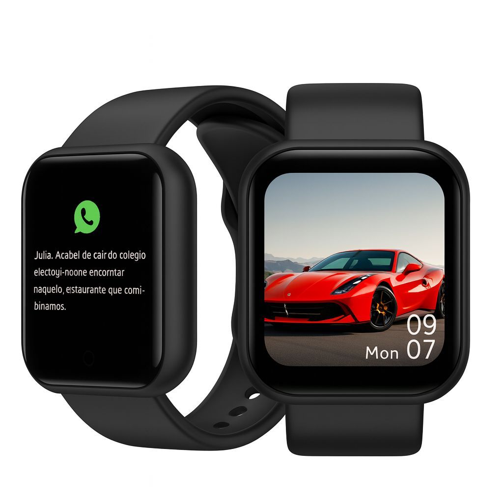 Relógio Smartwatch D20 Preto: Onde Comprar | BuscaProdutos