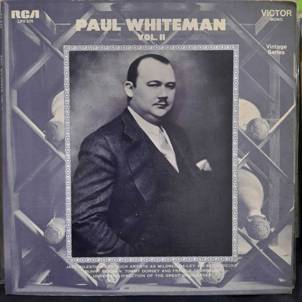 LP PAUL WHITEMAN – VOL. II / EDIÇÃO VINTAGE SERIES / MONO / ÓTIMO ESTADO / CX LP96 / SH  LP EM ÓTIMO ESTADO, COM SOM LIM