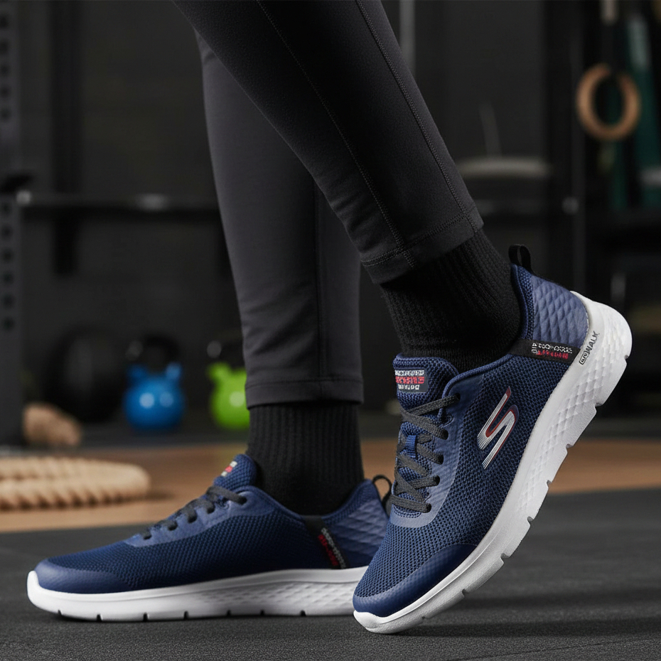 Tênis Masculino Skechers Ultra Go Walk Flex Nuvem Leve Macio