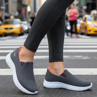 Tênis Dream IV Slip On Feminino Casual Caminhada Confortável Original Rainha em Oferta na Shopee