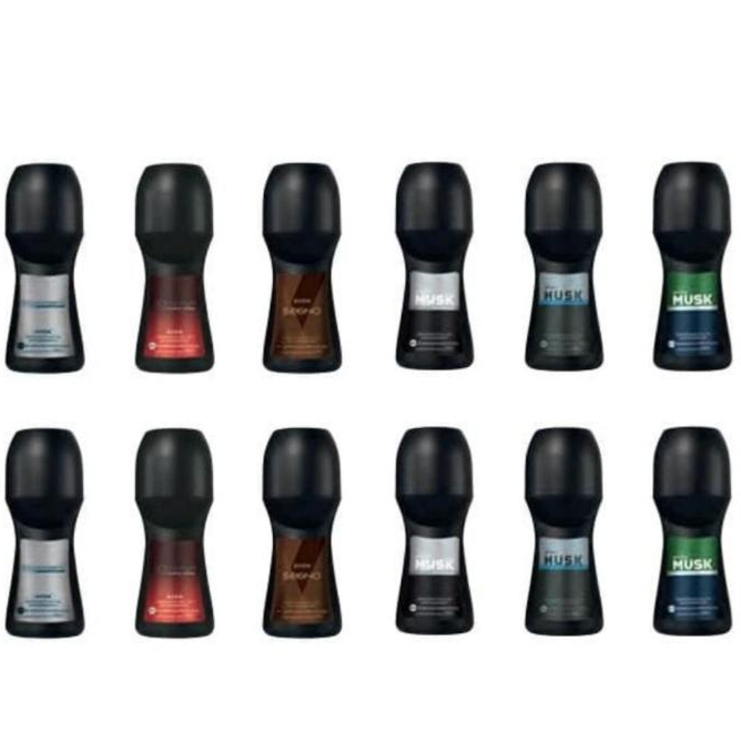 kit 10 Desodorante roll-on sortidos Avon Original Masculino ou Feminino em Oferta na Shopee