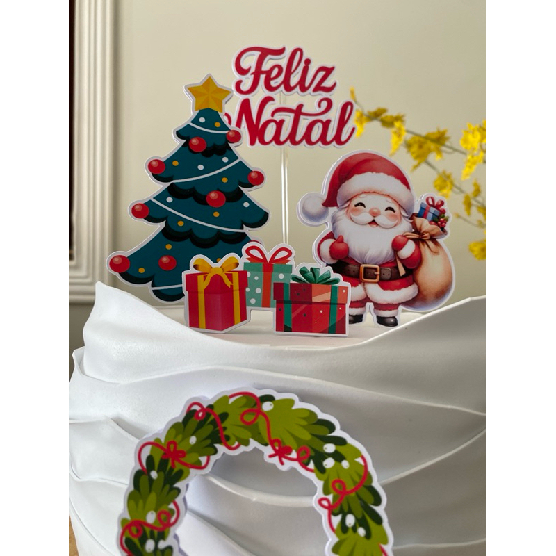 O que é Topo de Bolo para o Natal? Guia e Onde Comprar | BuscaProdutos