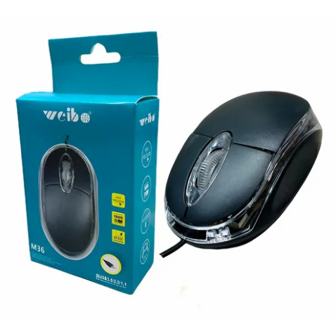 Mouse Weibo M36 Com fio