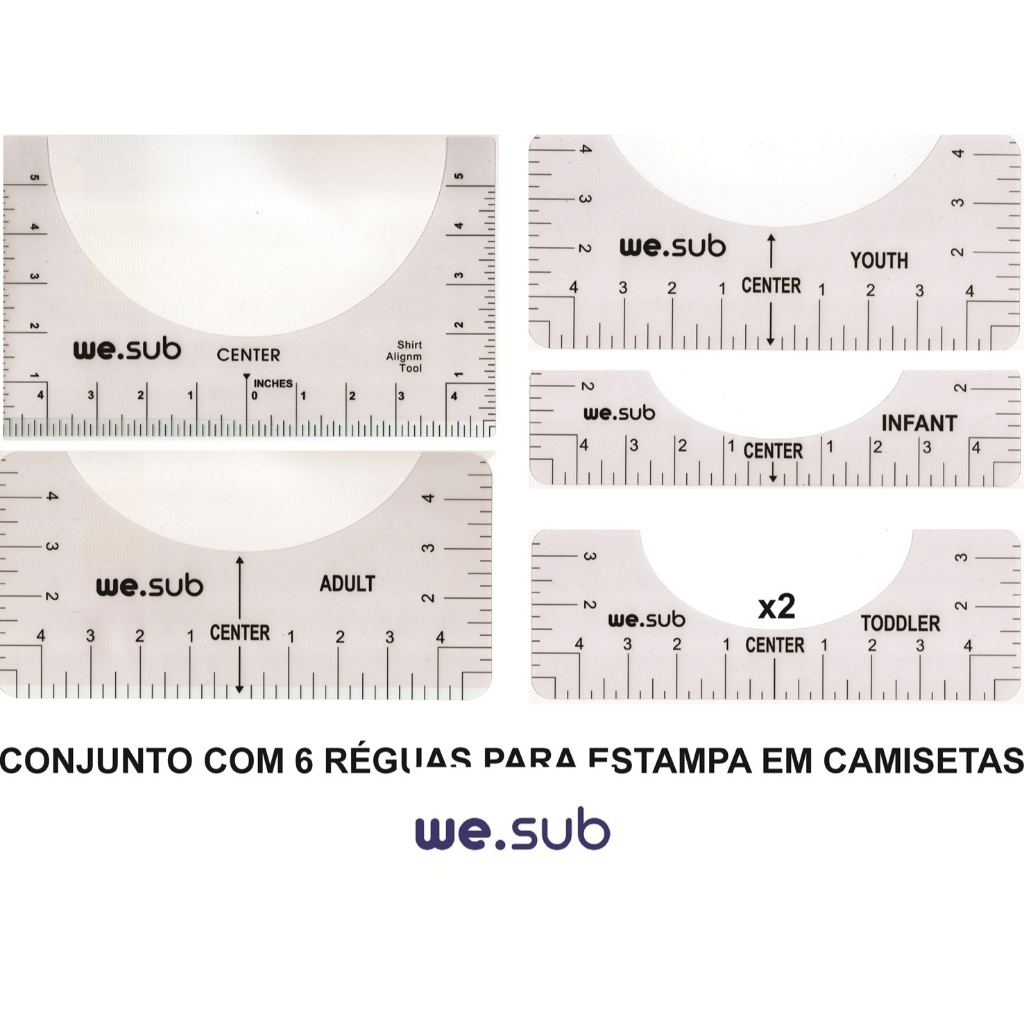 Régua Gabarito para Sublimação: Onde Comprar | BuscaProdutos