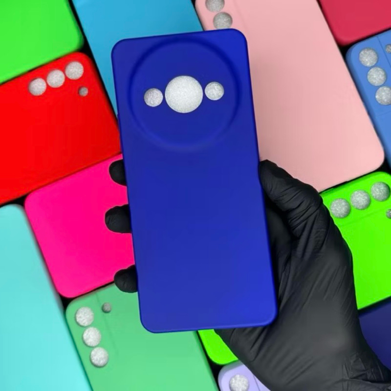 Pelicula 3D + Capa Capinha  Redmi A3 Silicone Aveludada