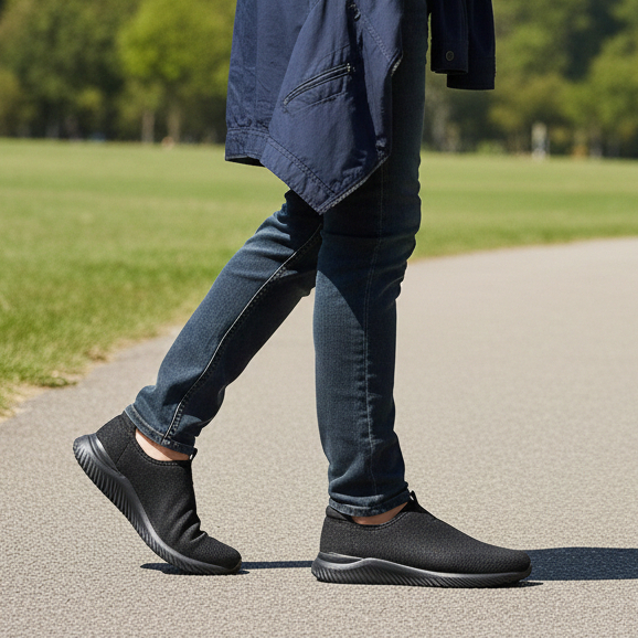 Tênis Masculino Actvitta Casual Esportivo Slip-on Academia Leve e Confortável Original Actvitta