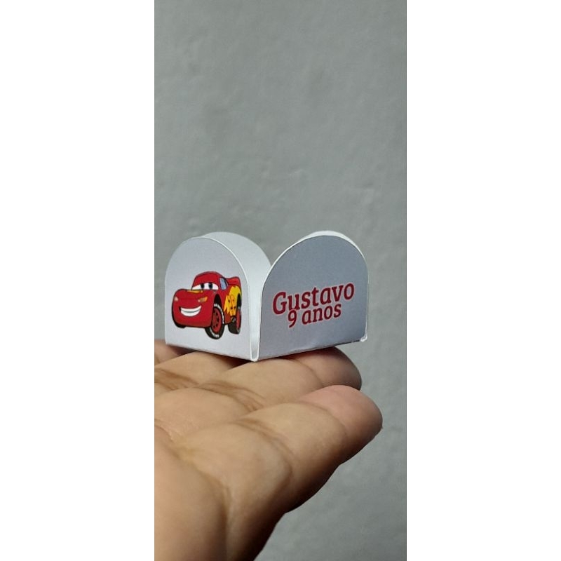 50 Forminha Personalizada para Brigadeiro e Docinhos Tema Infantil festa aniversário, lembrancinha