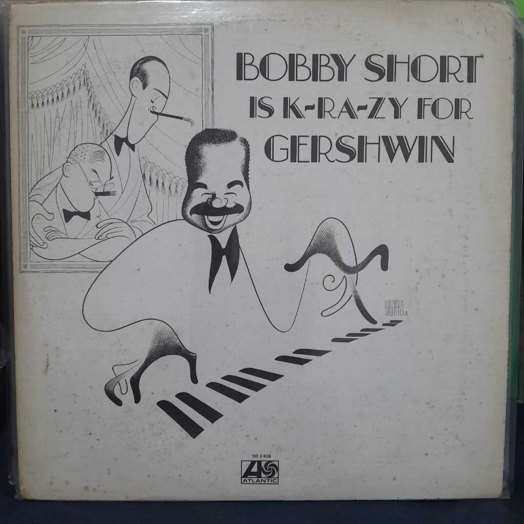 LP BOBBY SHORT – IS K-RA-ZY FOR GERSHWIN / DOIS DISCOS / IMPORTADO / CAPA E LPS EM ESTADO DE NOVOS / C