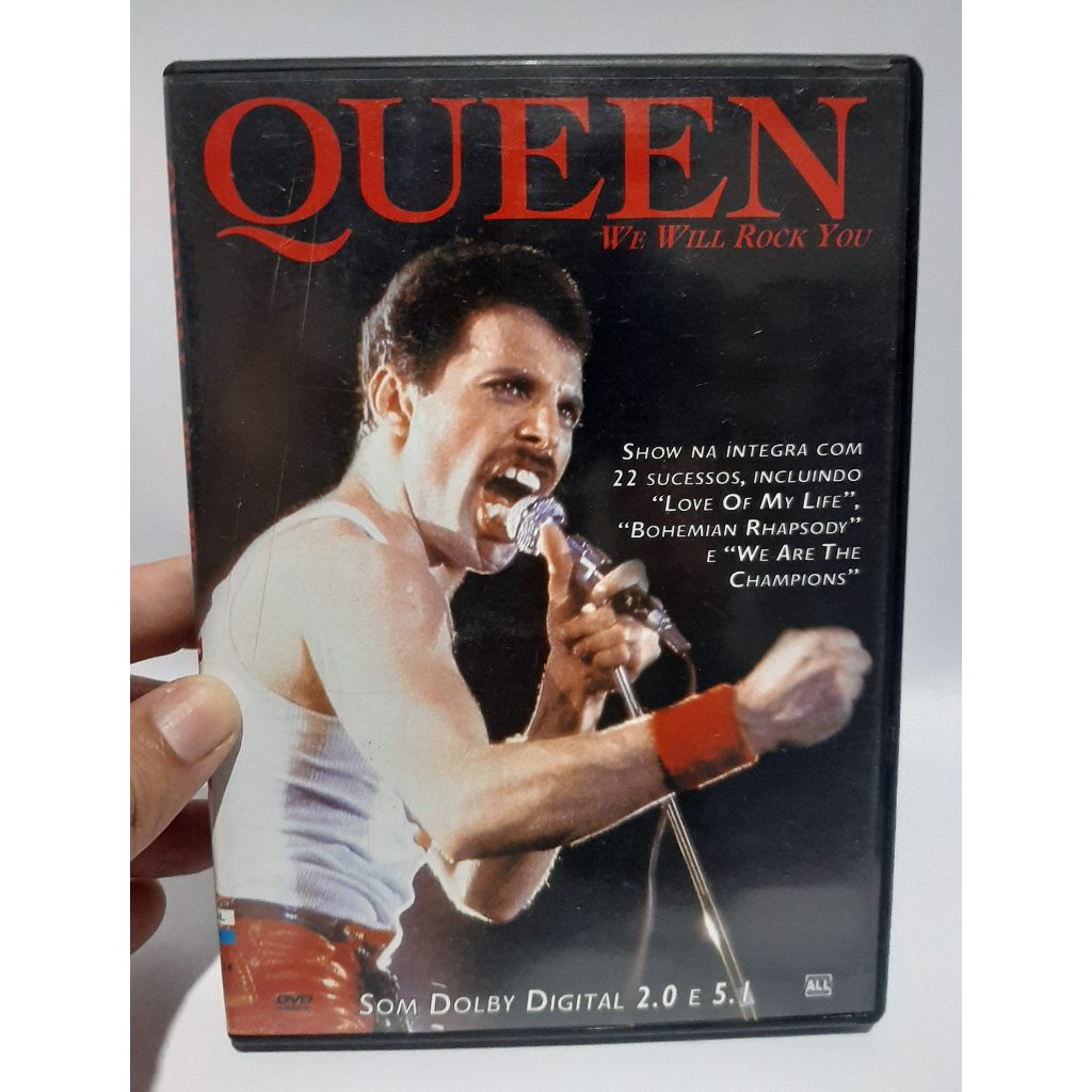 Dvd Queen / We Will Rock You / Dvd Original
