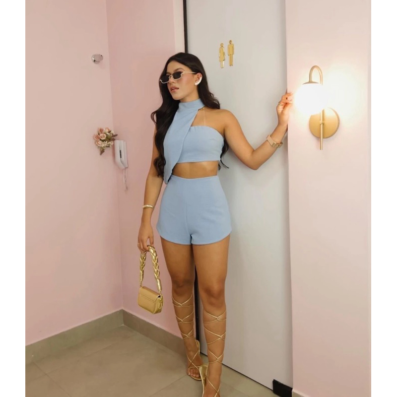 CONJUNTO MARISA ALFAIATARIA 3 PEÇAS em Oferta na Shopee