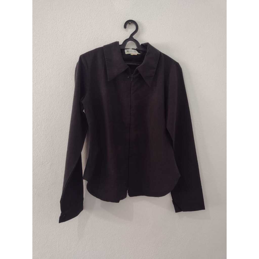 Blazer Feminino Alfaiataria Preto CGC