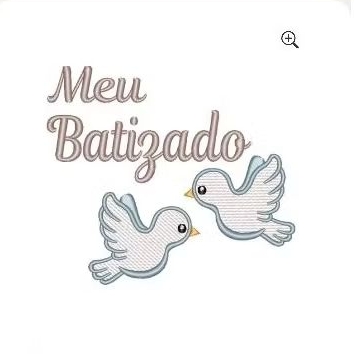 Apliques (patches bordados)de toalhas para Batizado com termocolante fácil aplicação em Oferta na Shopee