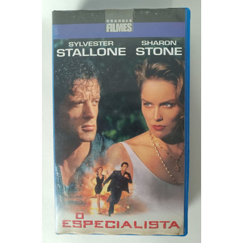 VHS O Especialista filme ano 1994 Legendado Sylvester Stallone Sharon Stone clássico colecionador