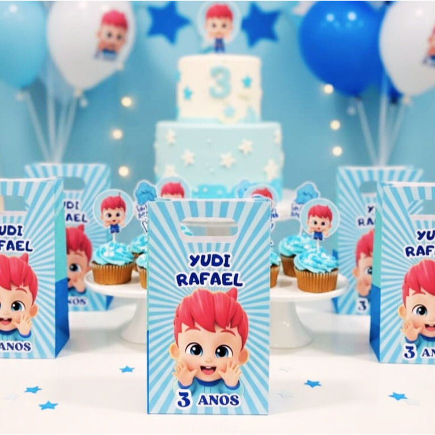 Lembrancinhas Sacolinhas Personalizadas - Tema Bebefinn
