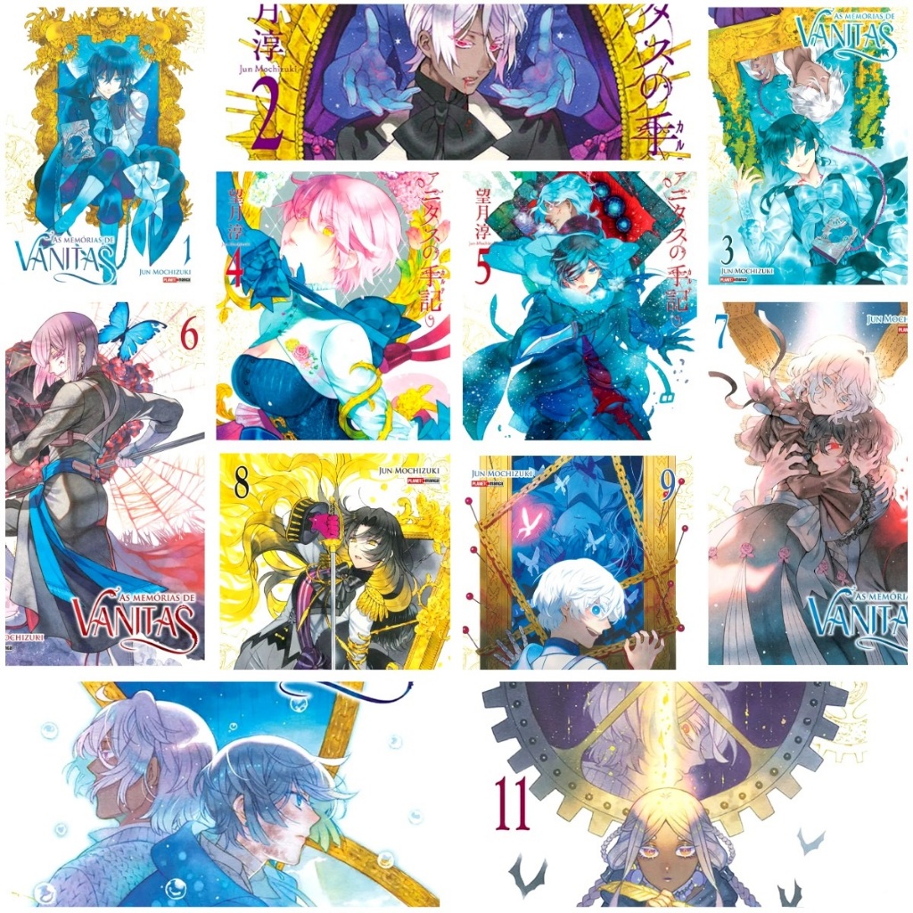Mangá As Memórias De Vanitas Vol. 1 ao 11 ( Novo - Lacrado) Português