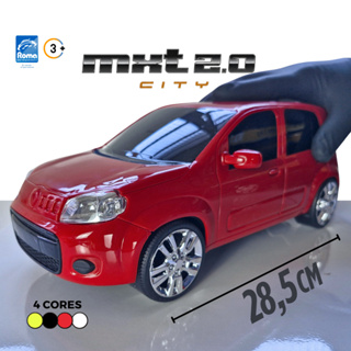 Carrinho Roma MXT City 2.0 Estilo Fiat Uno Attractive Vivace Rodas Cromadas 28,5cm Brinquedo Menino Original Natal NF em Oferta na Shopee