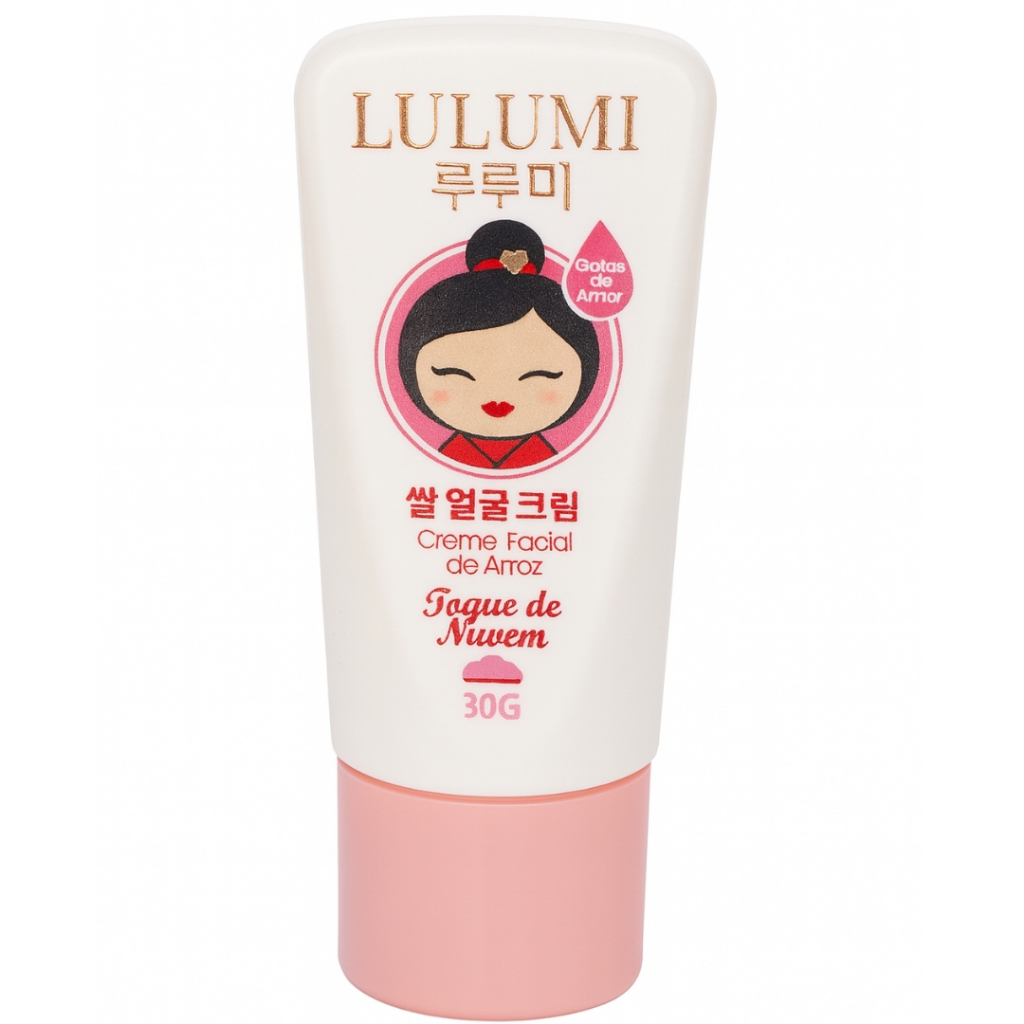Hidratante Creme Facial de Arroz Coreano K-beauty - LULUMI 루루미 em Oferta na Shopee