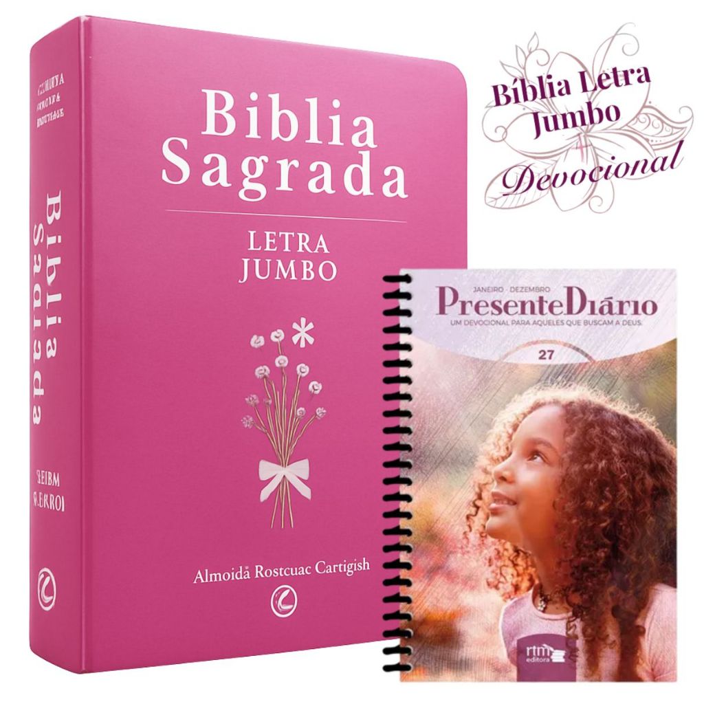 Bíblia Sagrada Letra Jumbo Feminina: Onde Comprar | BuscaProdutos
