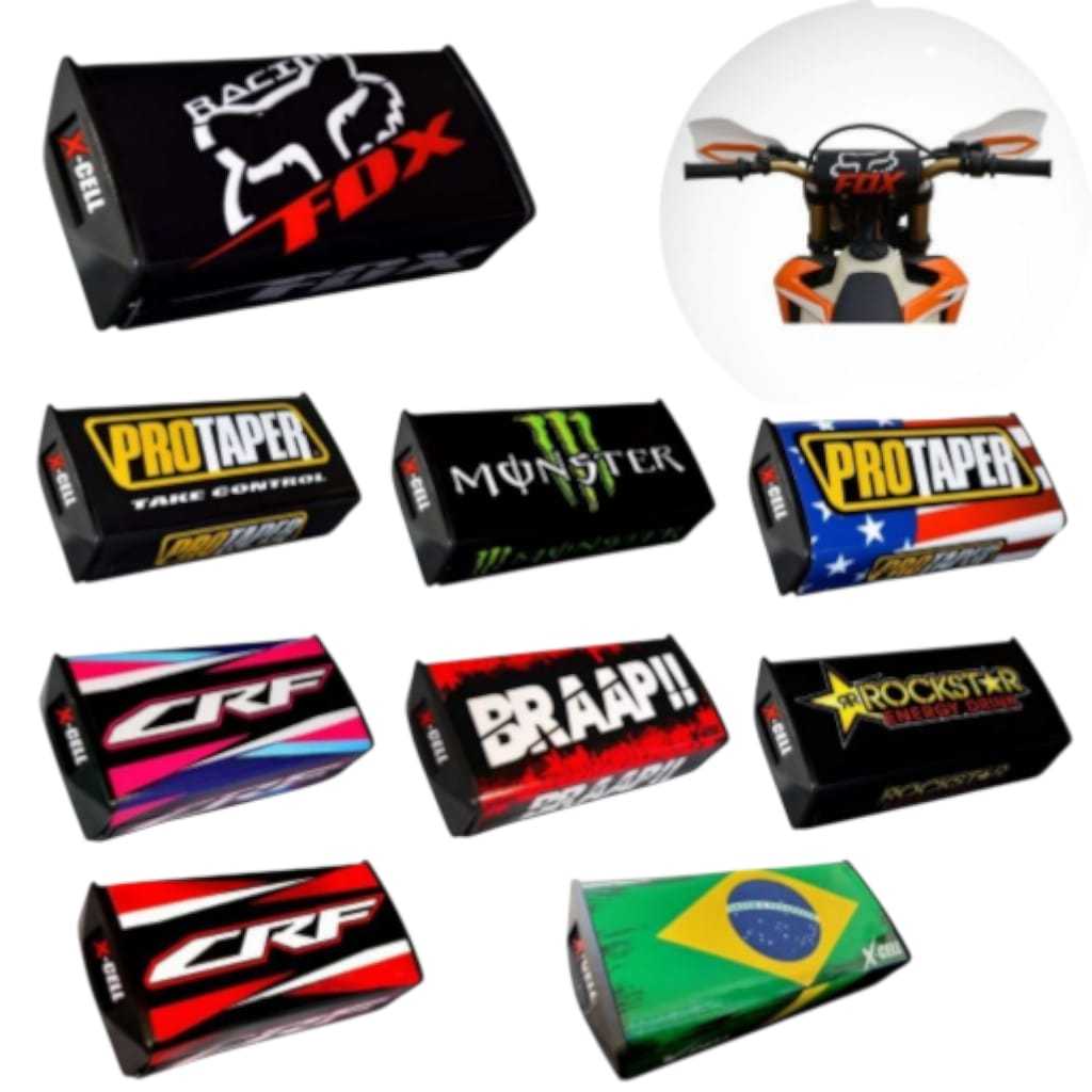 Protetor De Guidão Fatbar Trilha Crf 230 Crf 250f Crf 250 Crf 300