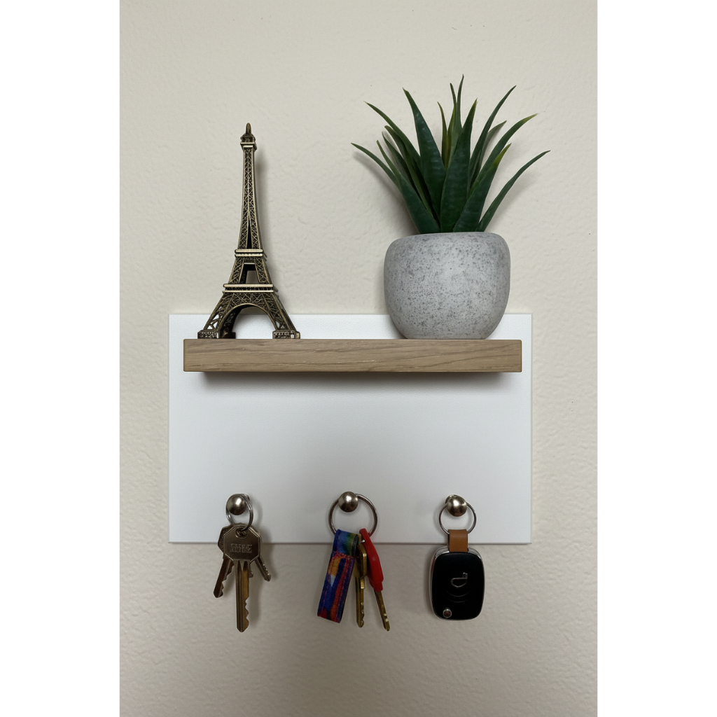 Porta chaves em MDF Organizador para casa em Oferta na Shopee