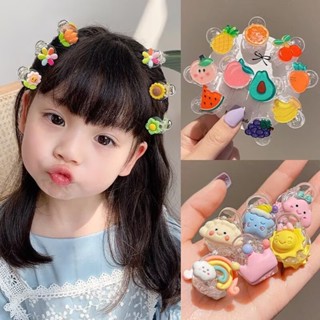 Kit 6/12pcs Prendedores/Piranhas Fofos Infantil com Desenho para Crianca Fofo / Acessórios De Cabelo em Oferta na Shopee