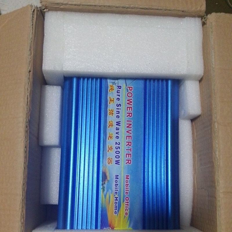 inversor tsm senoidal pura 12v/110v - 2500w/5000w pico (USADO)