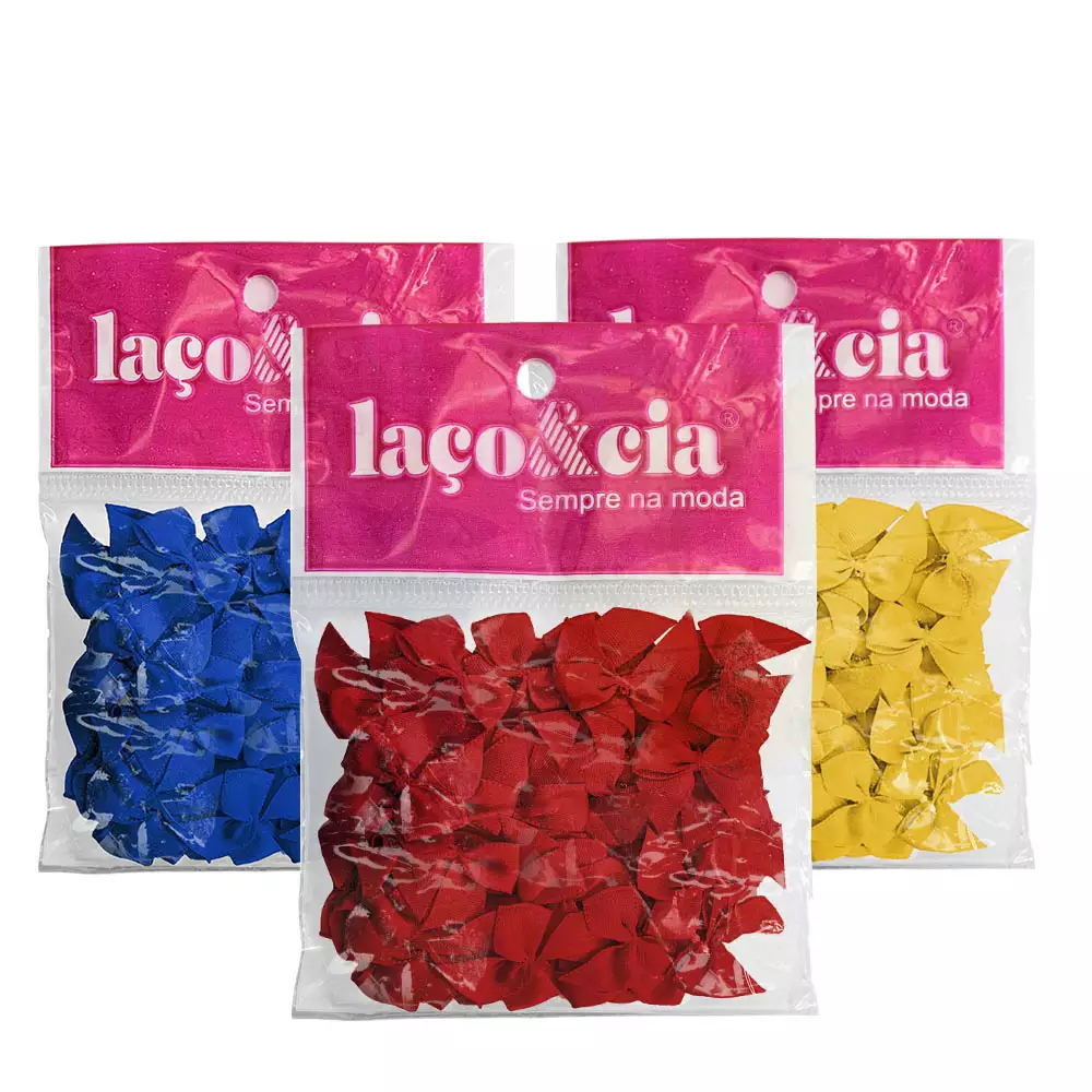Laço Lacinho Cetim N.2 - 50 Peças