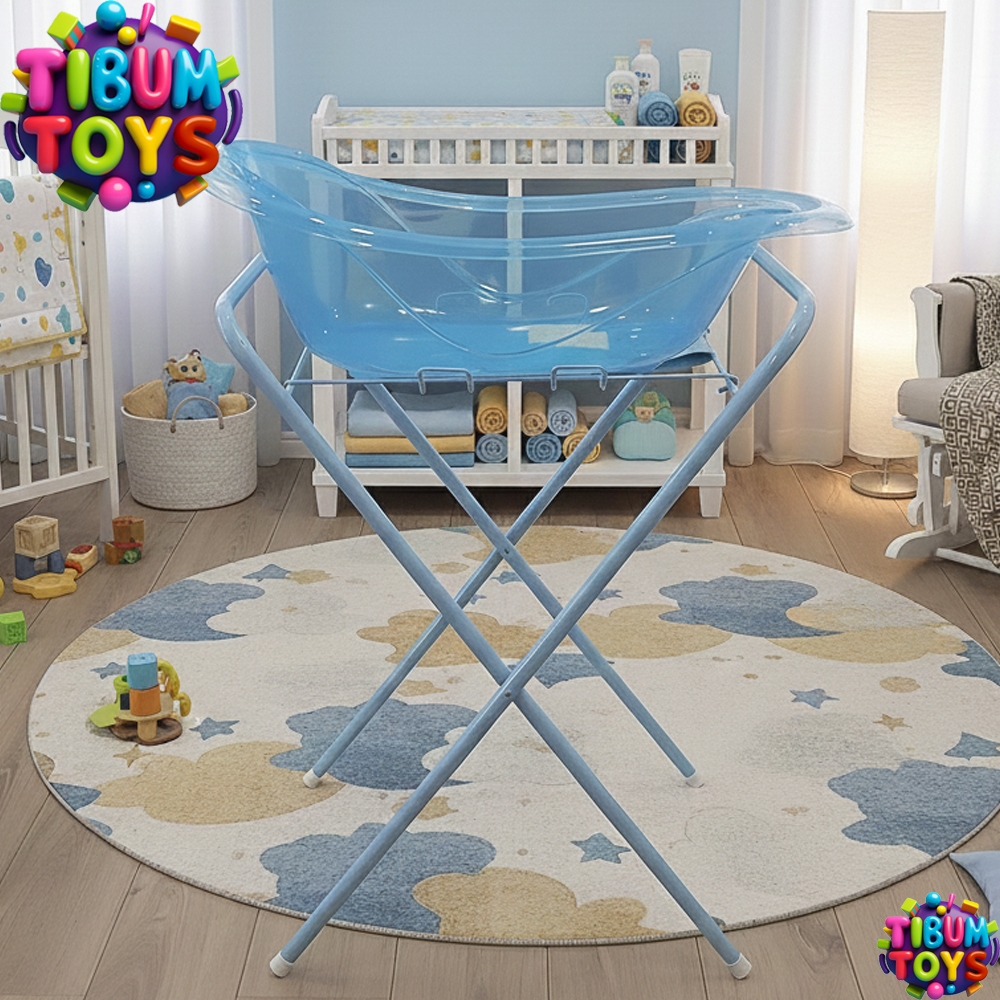 Banheira Com Suporte Desmontável Prático Super Compacto Bebe em Oferta na Shopee