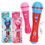 Microfone infantil musical estilo karaokê