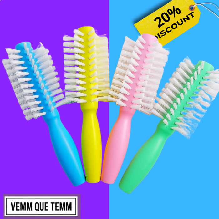 Kit Baby Girl & Boy Pente & Escova Feminina e Masculina - Marilu em Oferta na Shopee