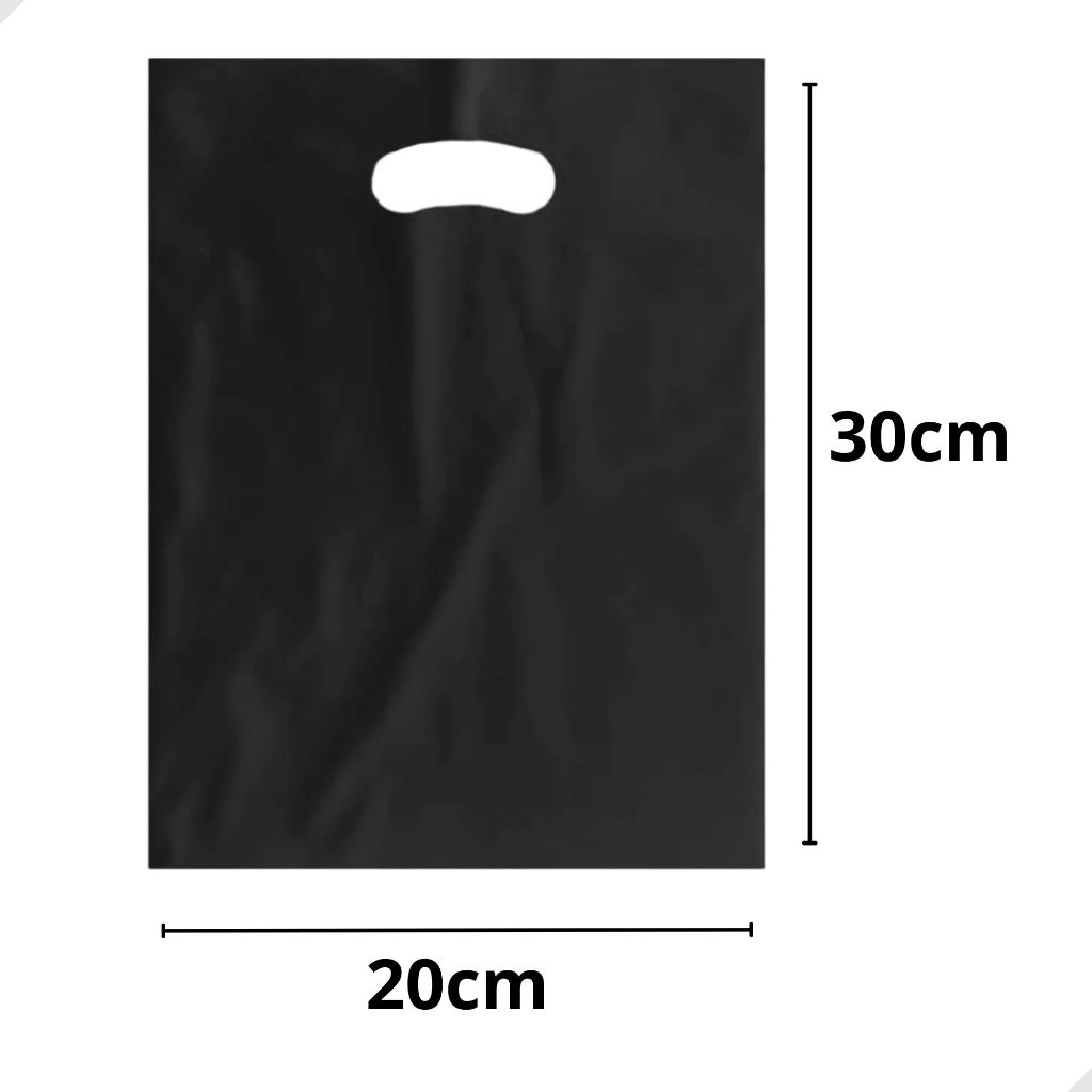 Sacola Boca de Palhaço Preta 20x30 Kit 100 Unidades em Oferta na Shopee