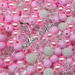 Blend Mix Premium Perola Miçanga Cristais Pedraria para brincos tiaras artesanato Diy bijuterias